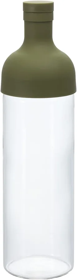 HARIO Filter-in, bottiglia di vetro da 750 ml per tè freddo