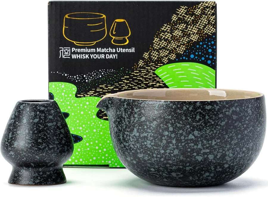 TEANAGOO, chawan effetto roccia con beccuccio