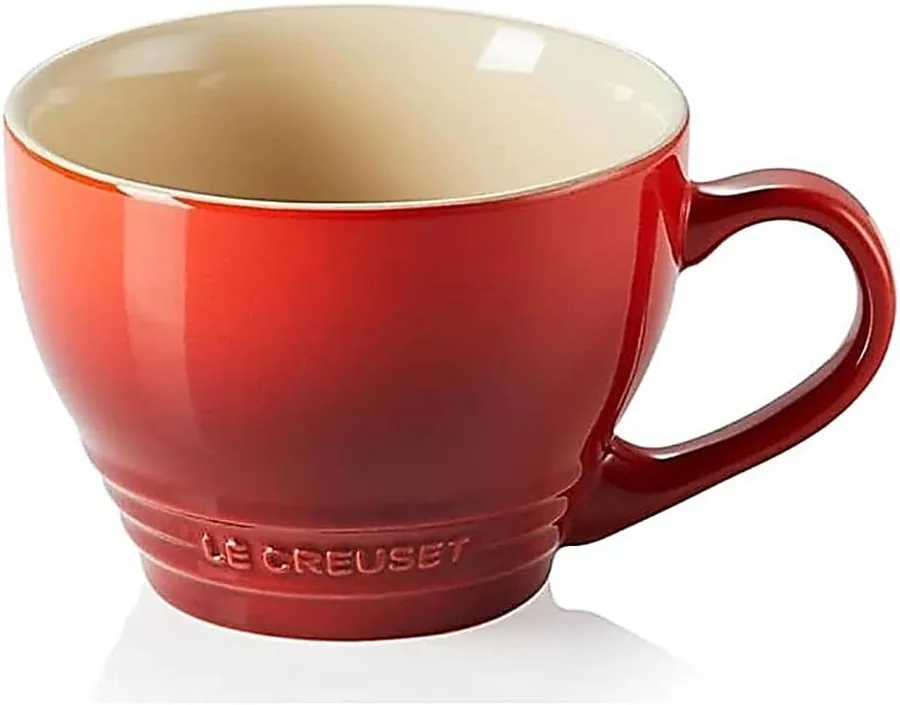 Le Creuset, tazza in gres da 400 ml, Cerise